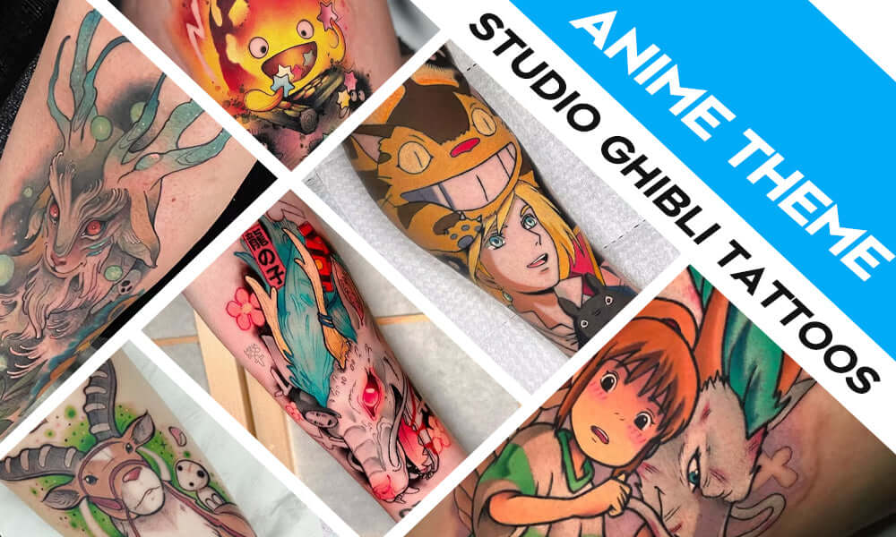 studio ghibli tattoos