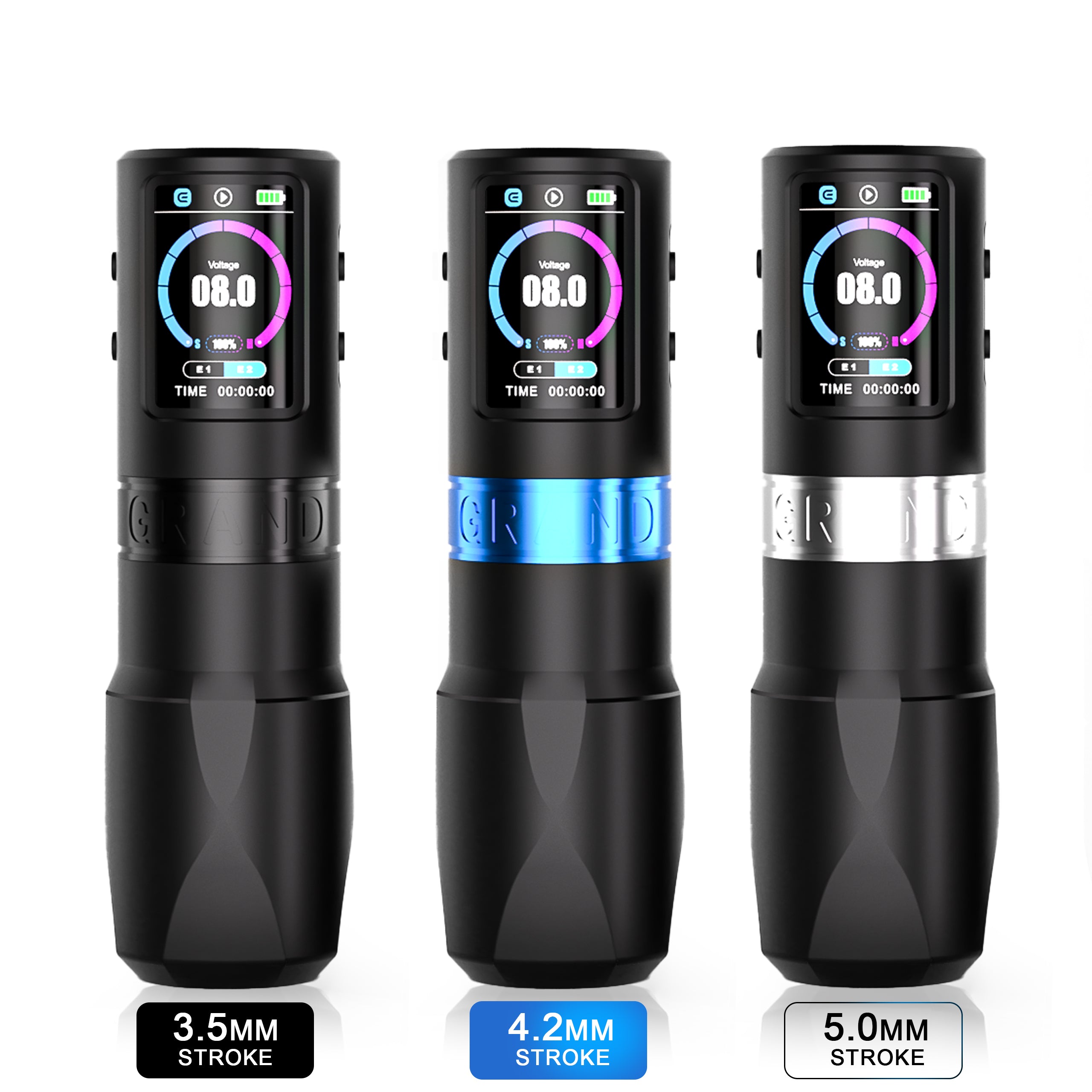 EMALLA Wireless Tattoo Pen Machine Brushless Motor 2000mAh | Grand G5 (3.5MM)