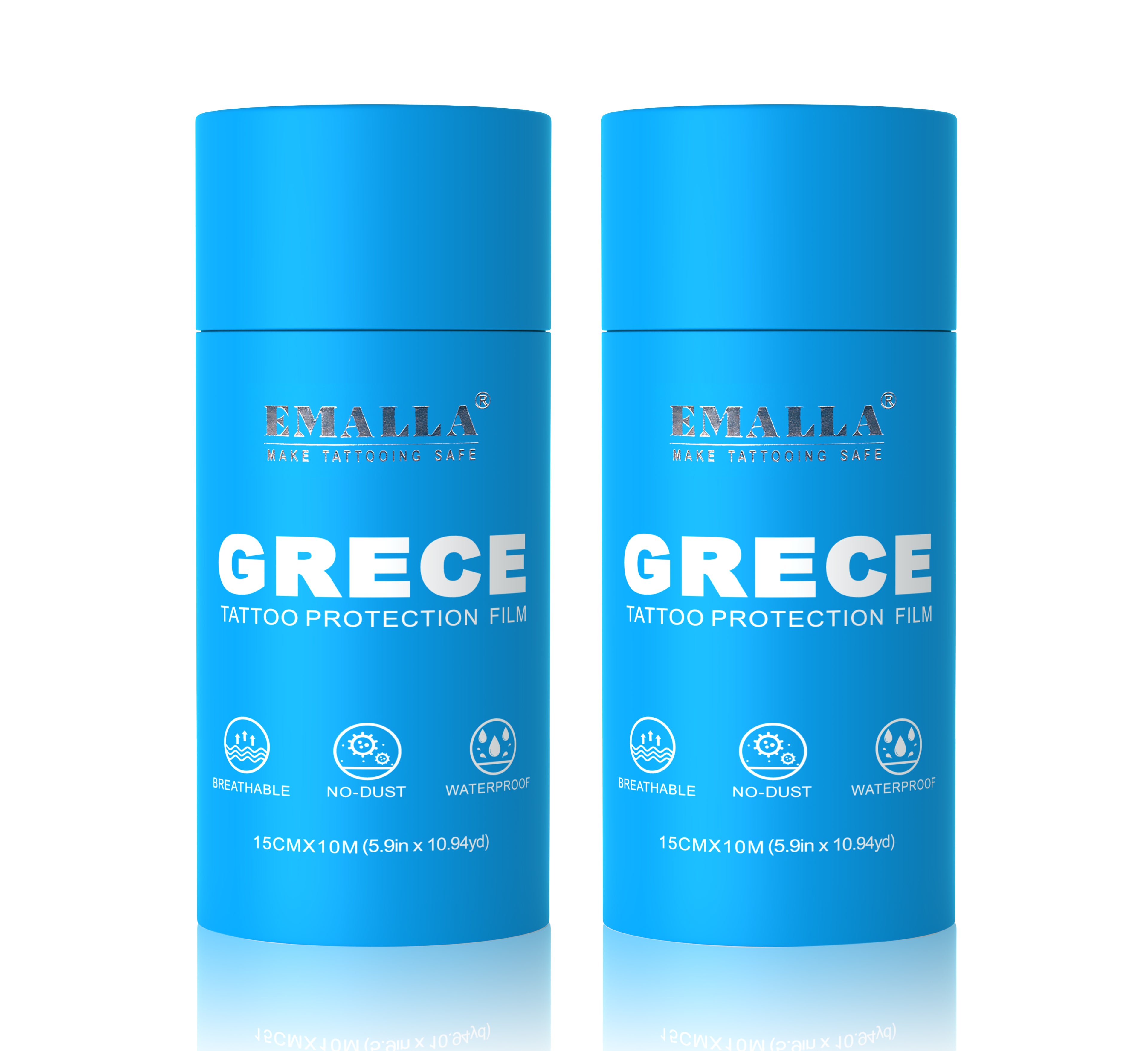 EMALLA Grece 0.02mm Tattoo Protection Film Roll