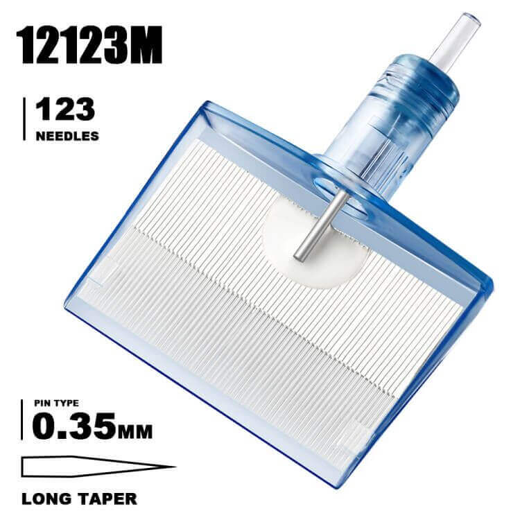 EMALLA ELIOT Tattoo Cartridge Needles Super Magnum 10123M from front view