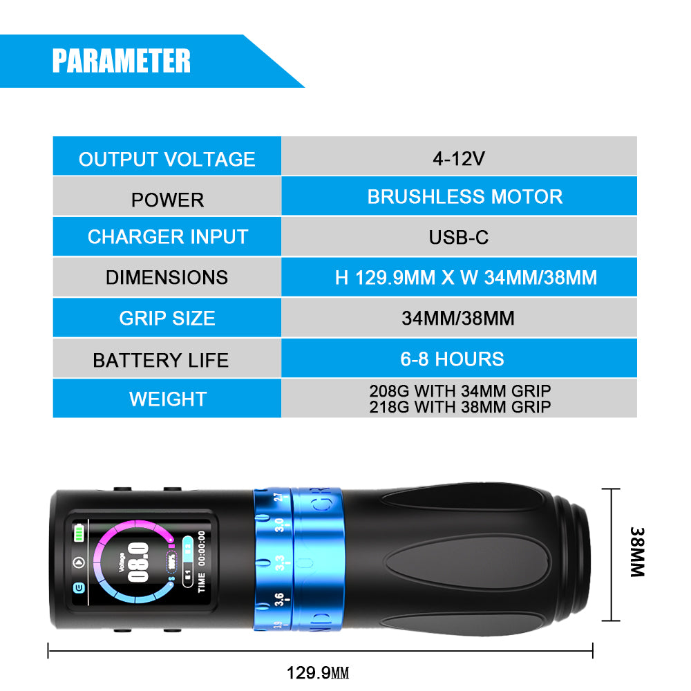 EMALLA Grand G5 Pro Parameter