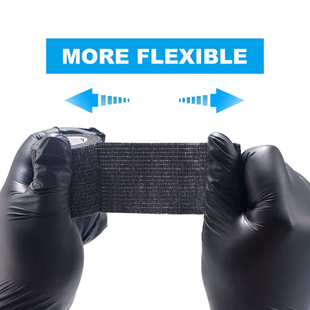 EMALLA Cohesive Wraps Solid Color are more flexible in use