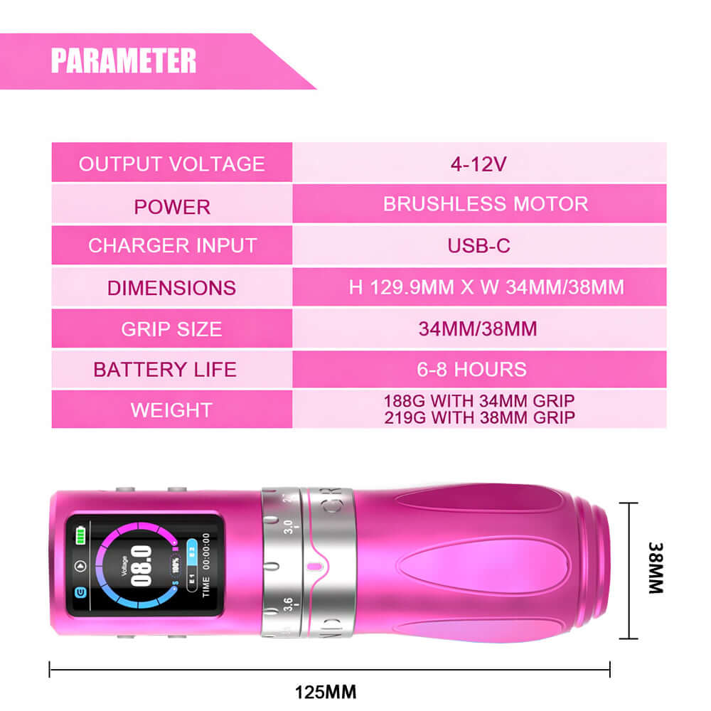 EMALLA Grand G5 Pro Parameter