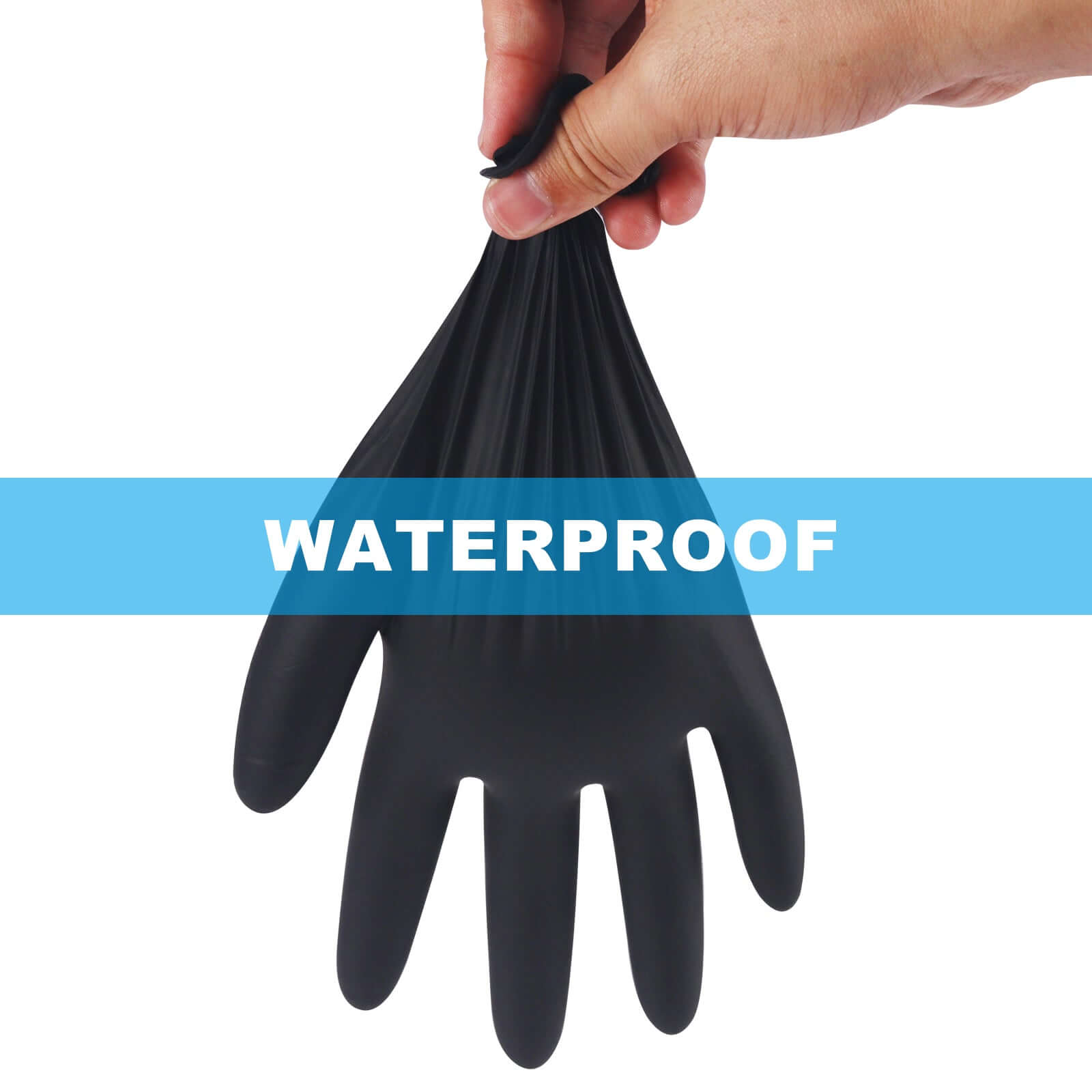 EMALLA Disposable Nitrile Gloves are waterproof
