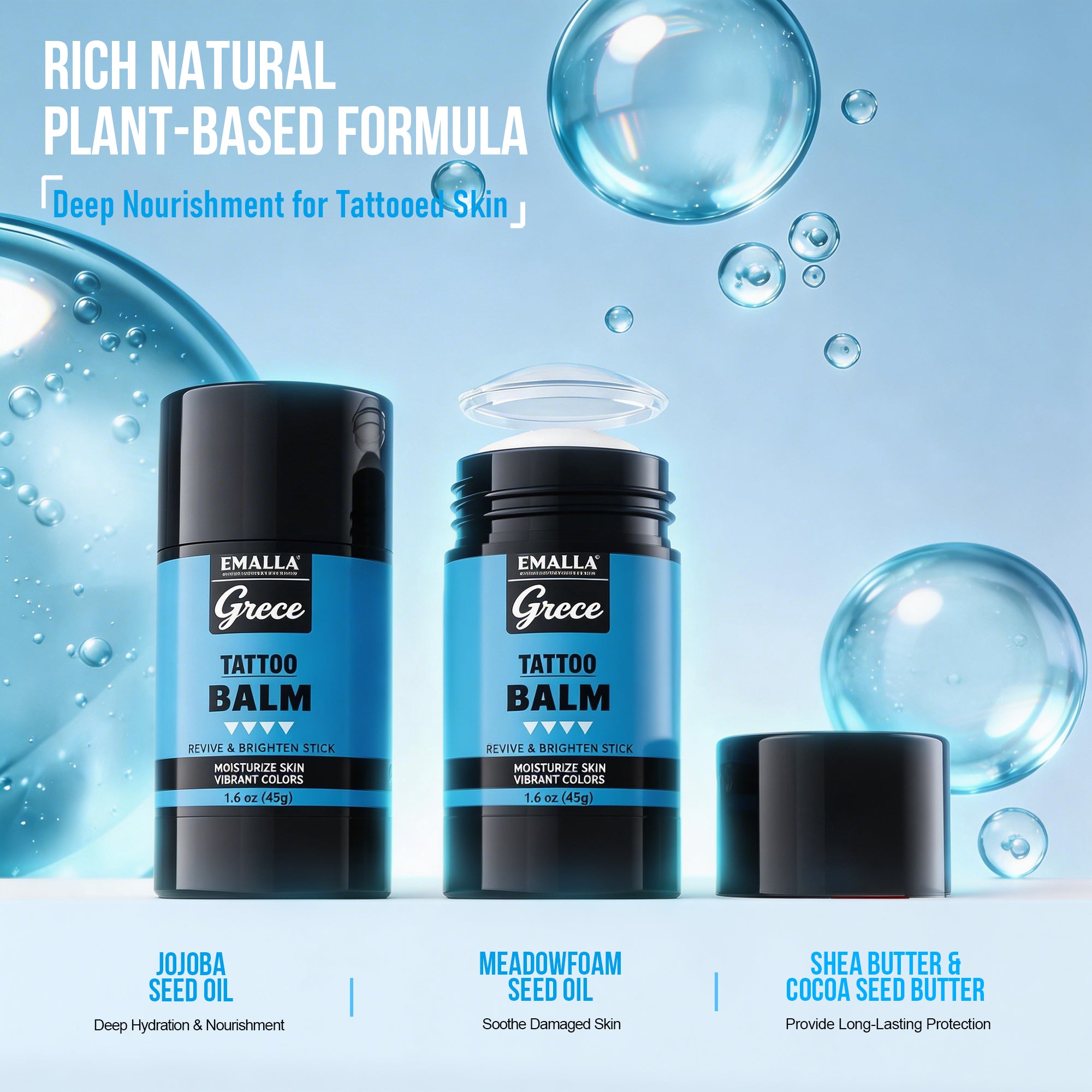 EMALLA Grece Tattoo Balm Stick (45g)