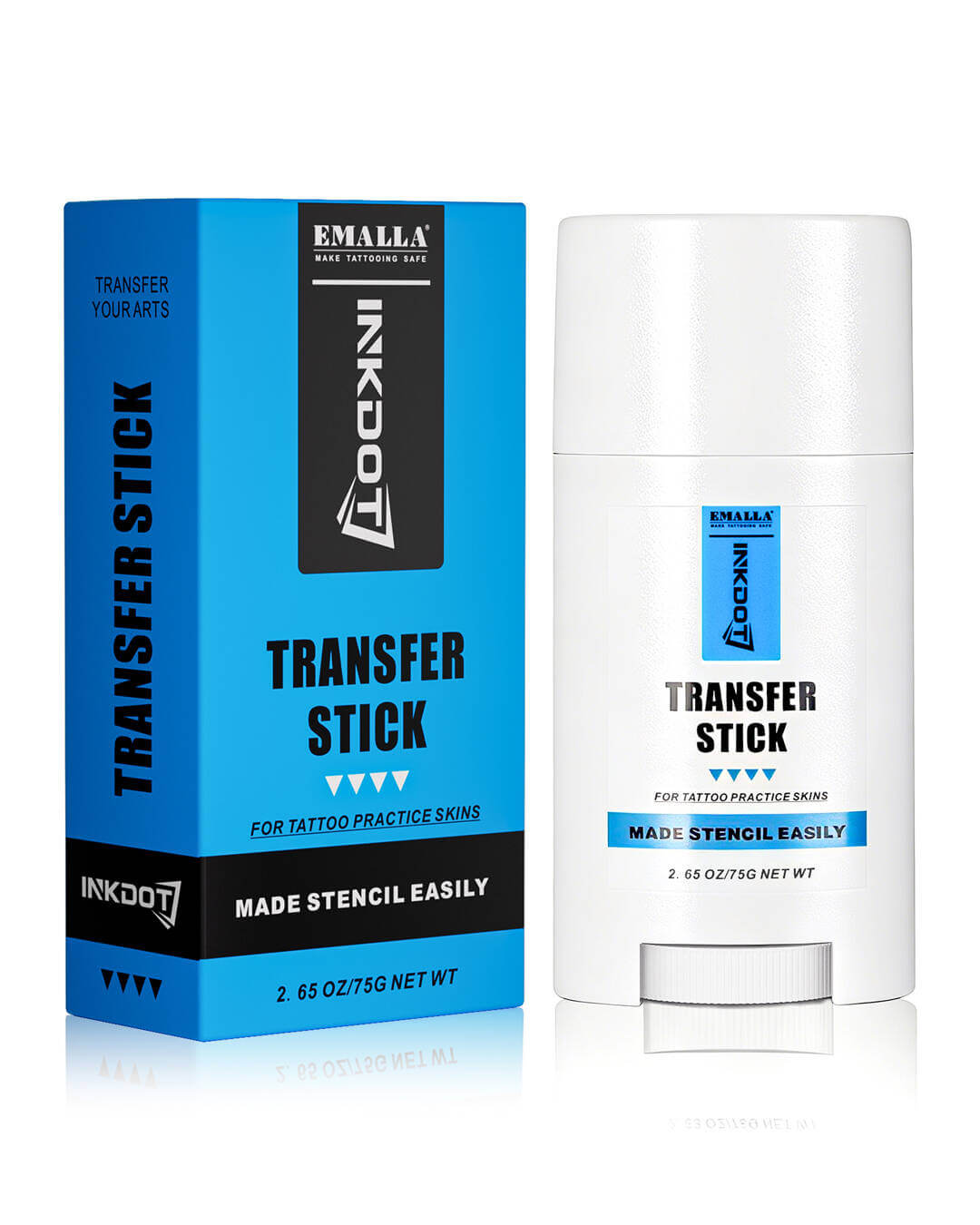 Front view of the EMALLA INKDOT Transfer Stick