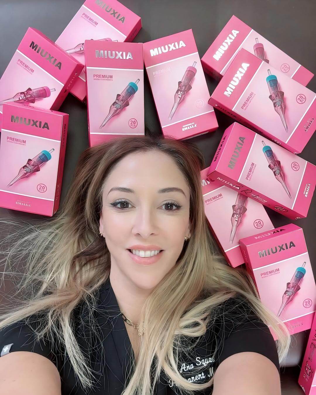 Master Ana Square with the reliable MIUXIA PMU cartridge needles.