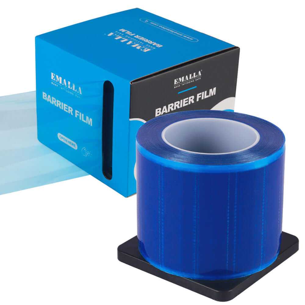 Package and details of EMALLA Tattoo Barrier Film