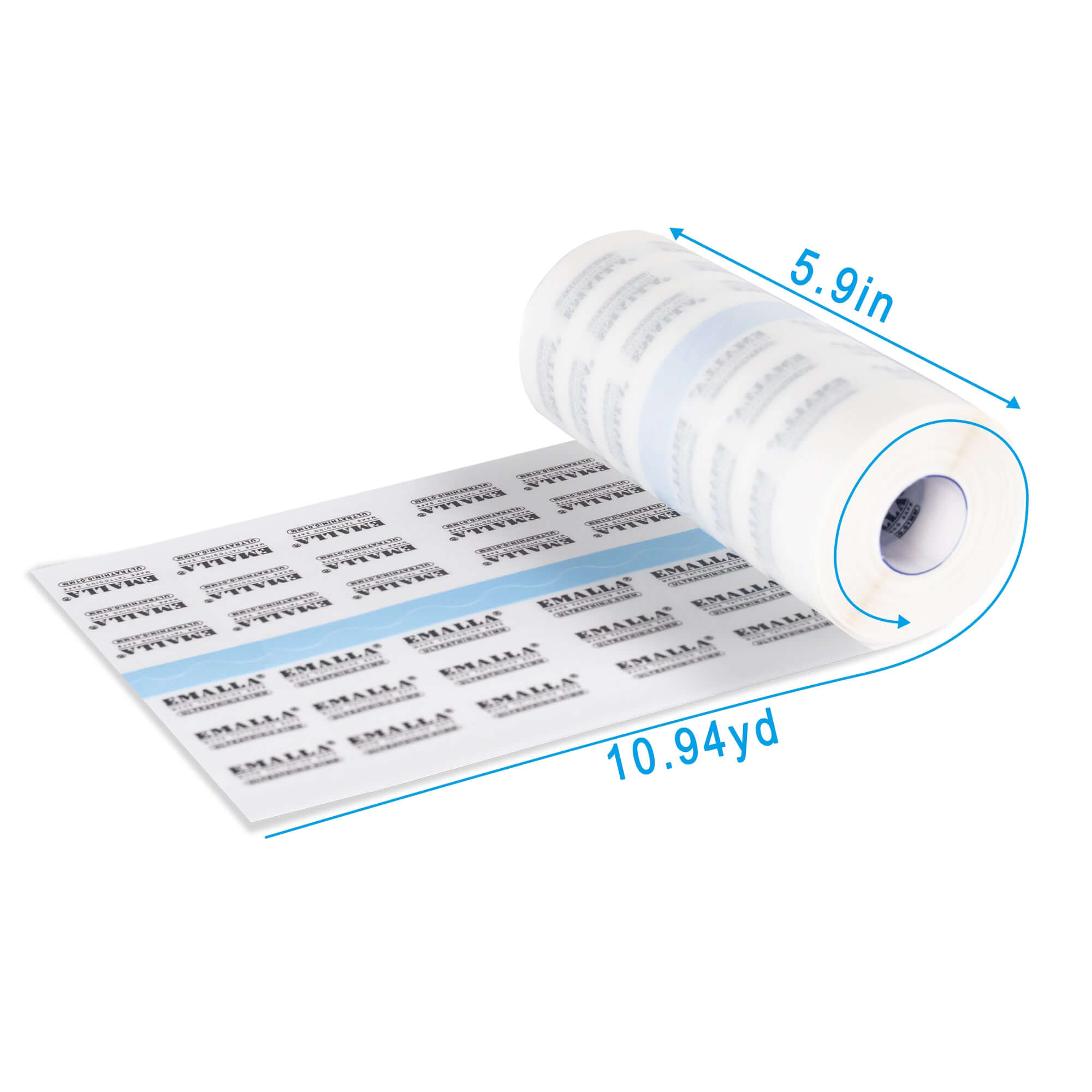EMALLA Grece Tattoo Protection Film Roll - 15cmx10m
