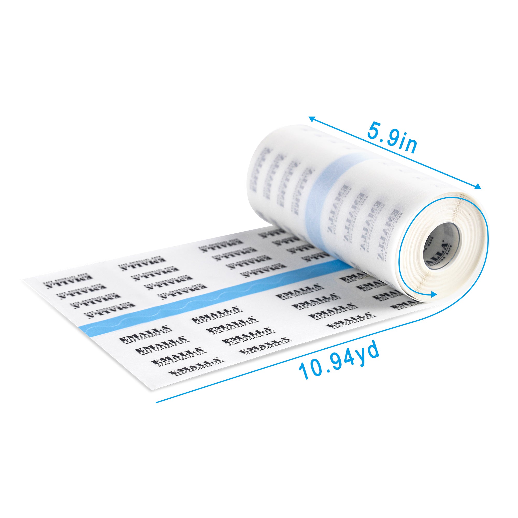 EMALLA Grece Tattoo Protection Film Roll - 15cmx10m