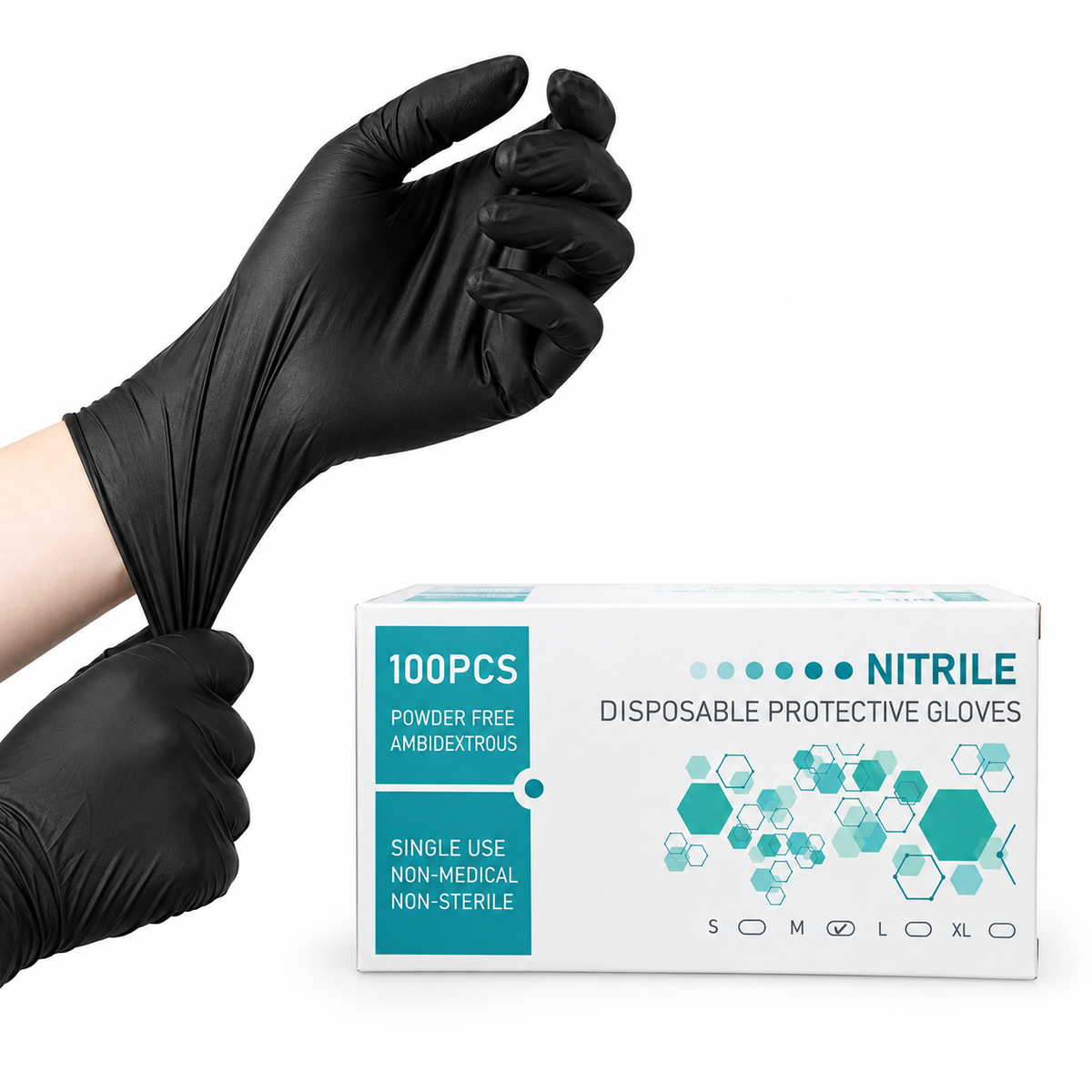 EMALLA Disposable Nitrile Gloves