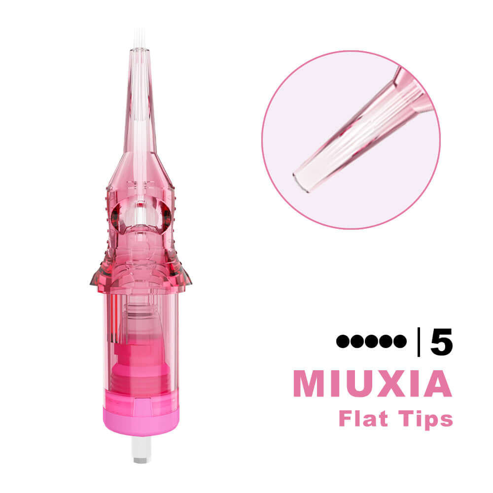 Details of Flat Tips of MIUXIA PMU Premium Cartridges Flat