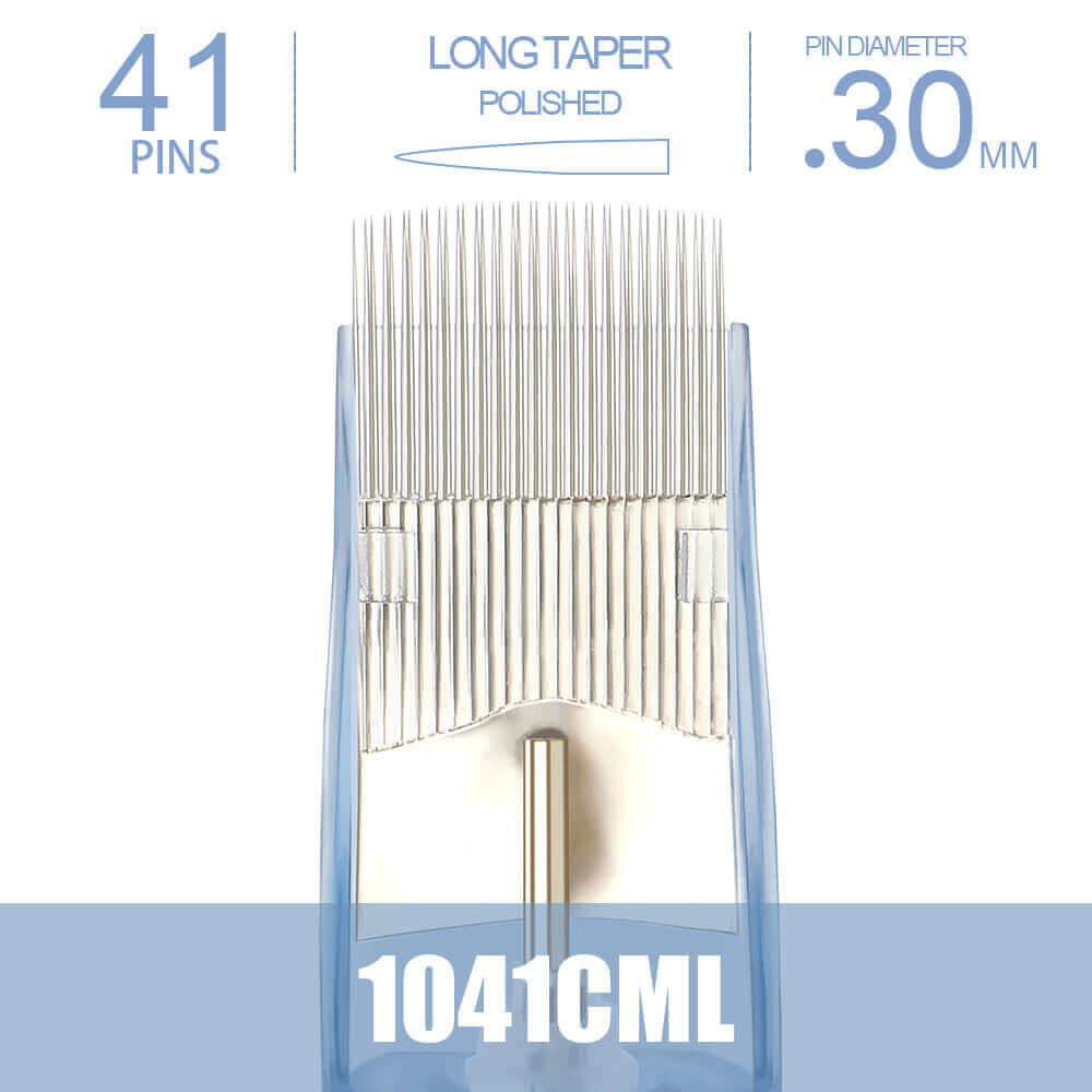 1041CML - EMALLA ELIOT Tattoo Cartridge Needles Super Magnum from front view