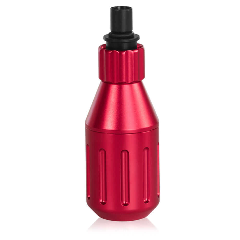 EMALLA Nest Aircraft Aluminum 30mm Cartridge Grip Red from front view