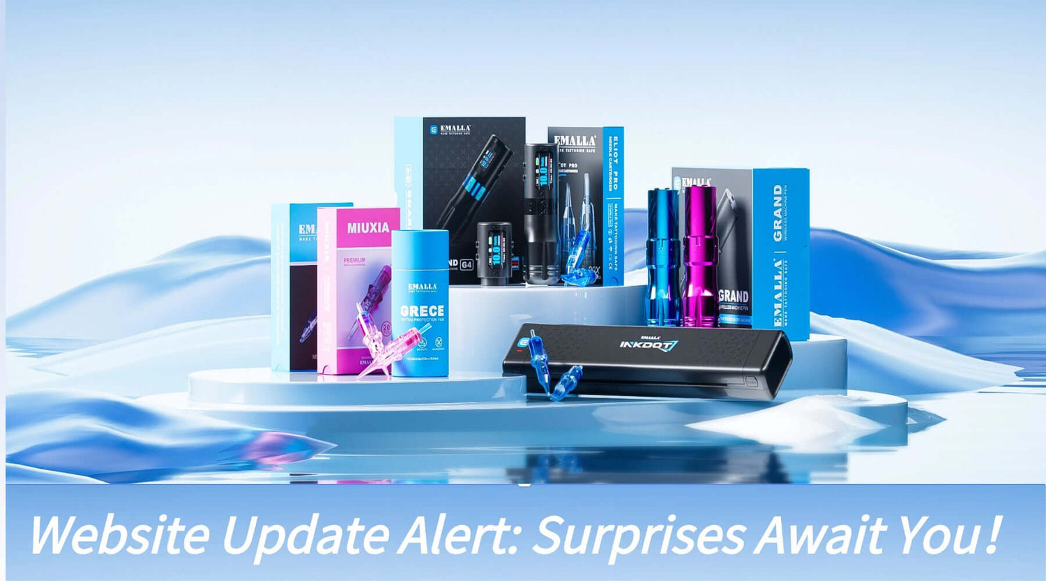 Website Update Alert: Surprises Await You！