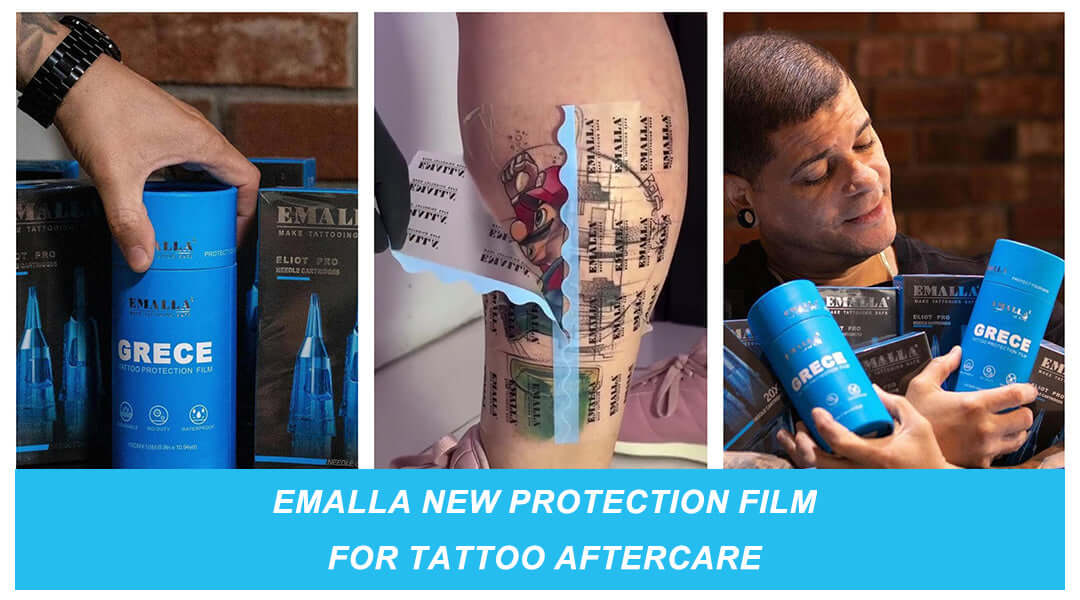 EMALLA New Protection Film :For Tattoo Aftercare