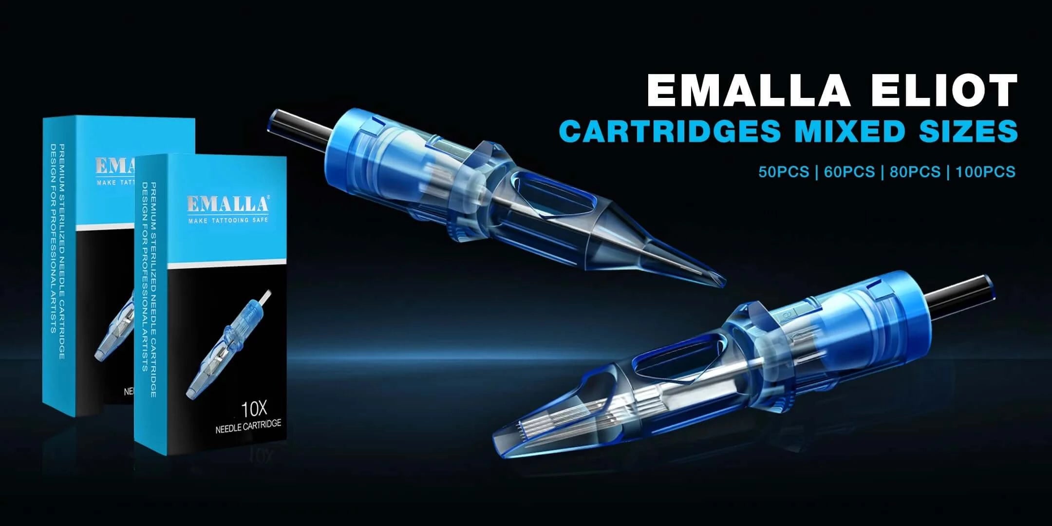 Emalla Eliot Mixed Sizes Cartridge Needles on sale on Emalla Official Website now