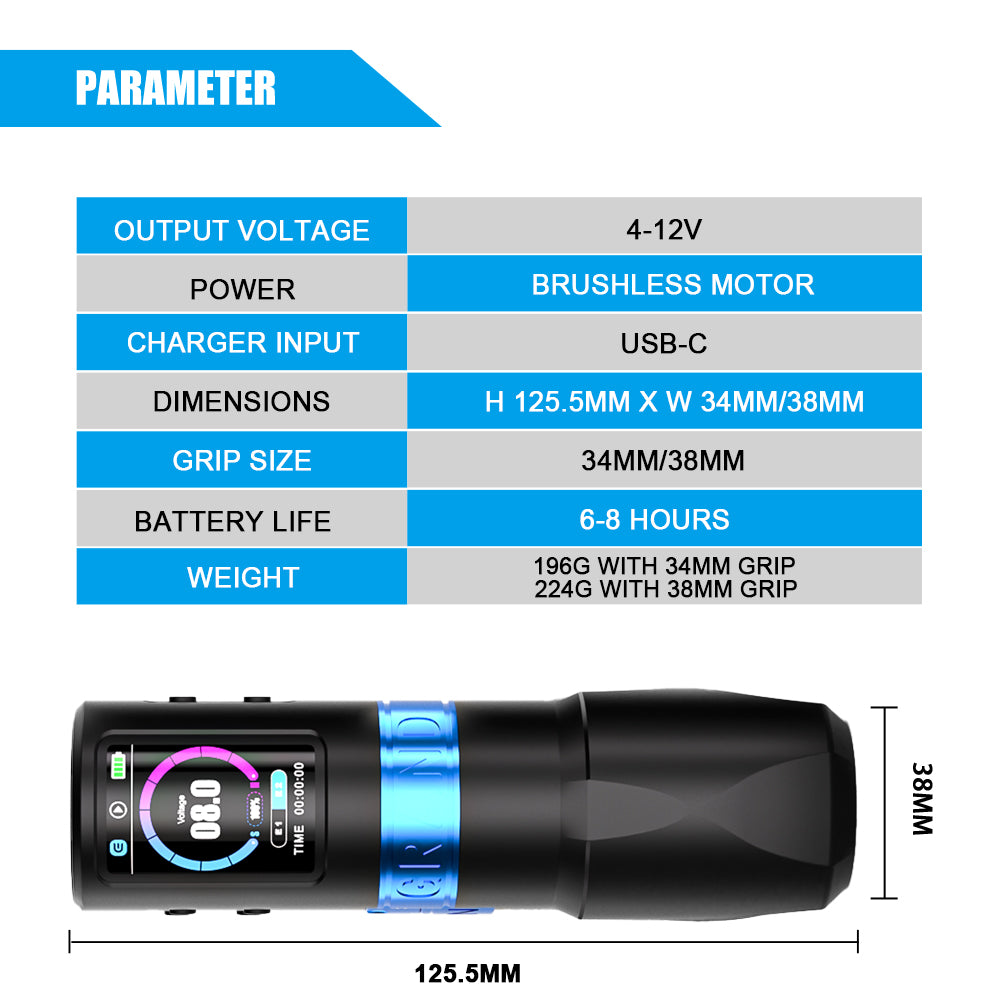 EMALLA Grand G5 Pro Parameter