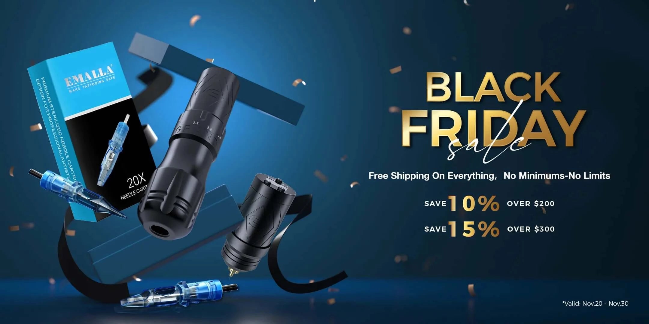 Emalla official website specific discounts in Black Friday Sale
