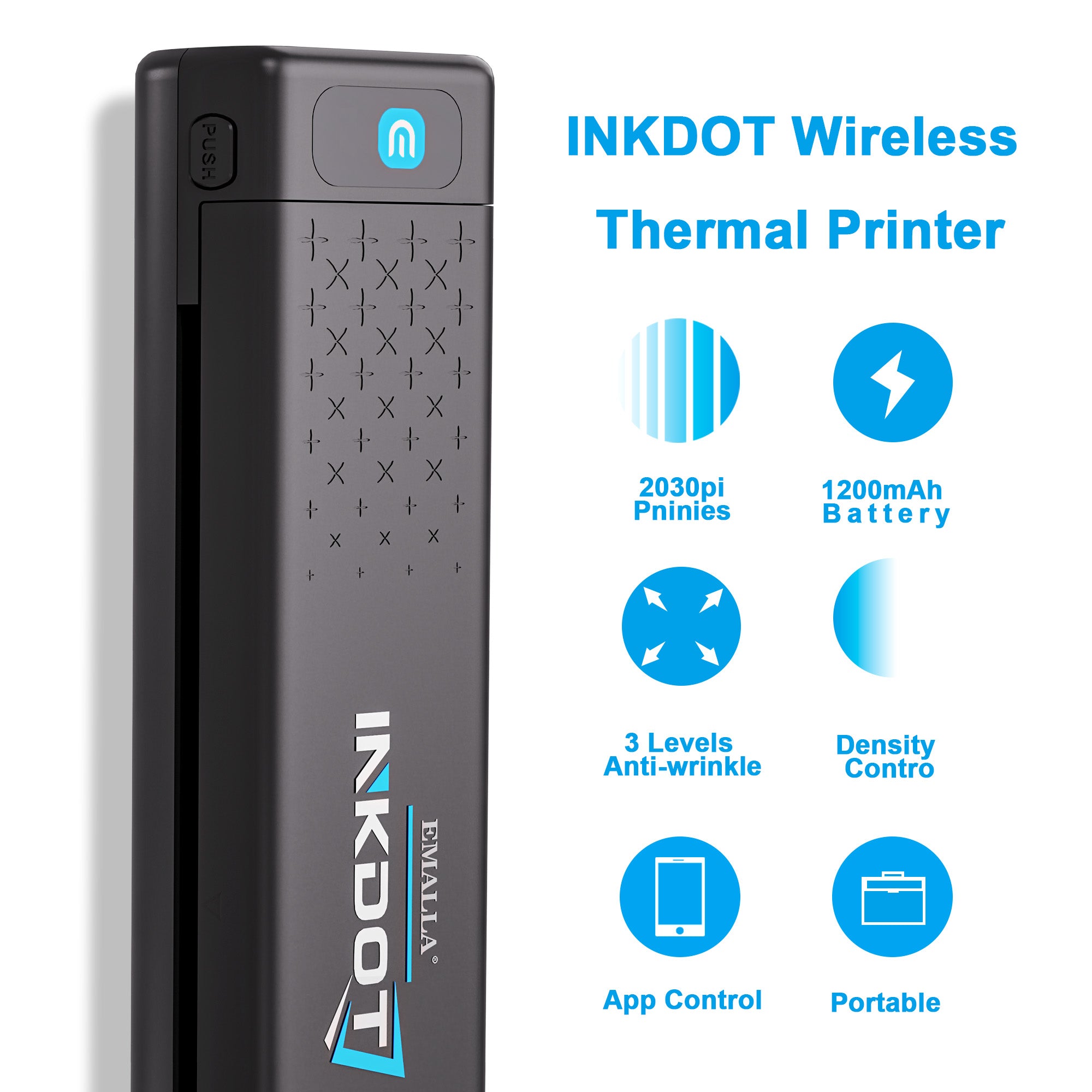 EMALLA INKDOT Wireless Thermal Printer