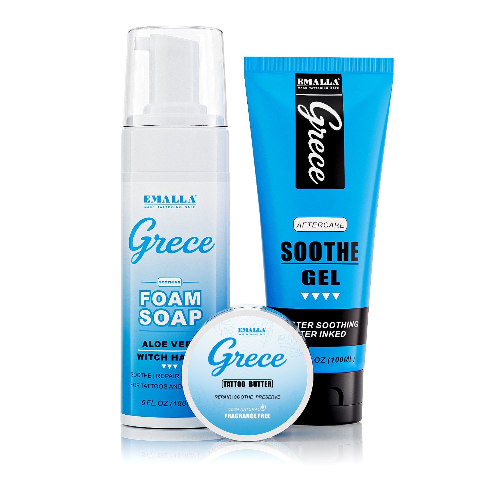 EMALLA Grece Fresh Tattoo Aftercare Kit