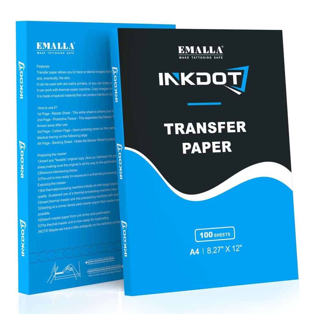 Tattoo Transfer Paper | EMALLA INKDOT Transfer Paper 100pcs