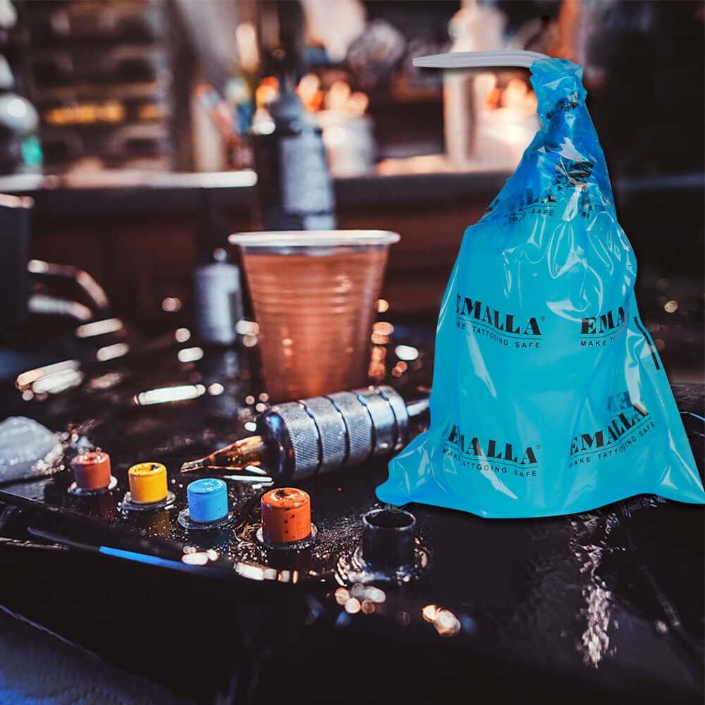 EMALLA Wash Bottle Bags in use