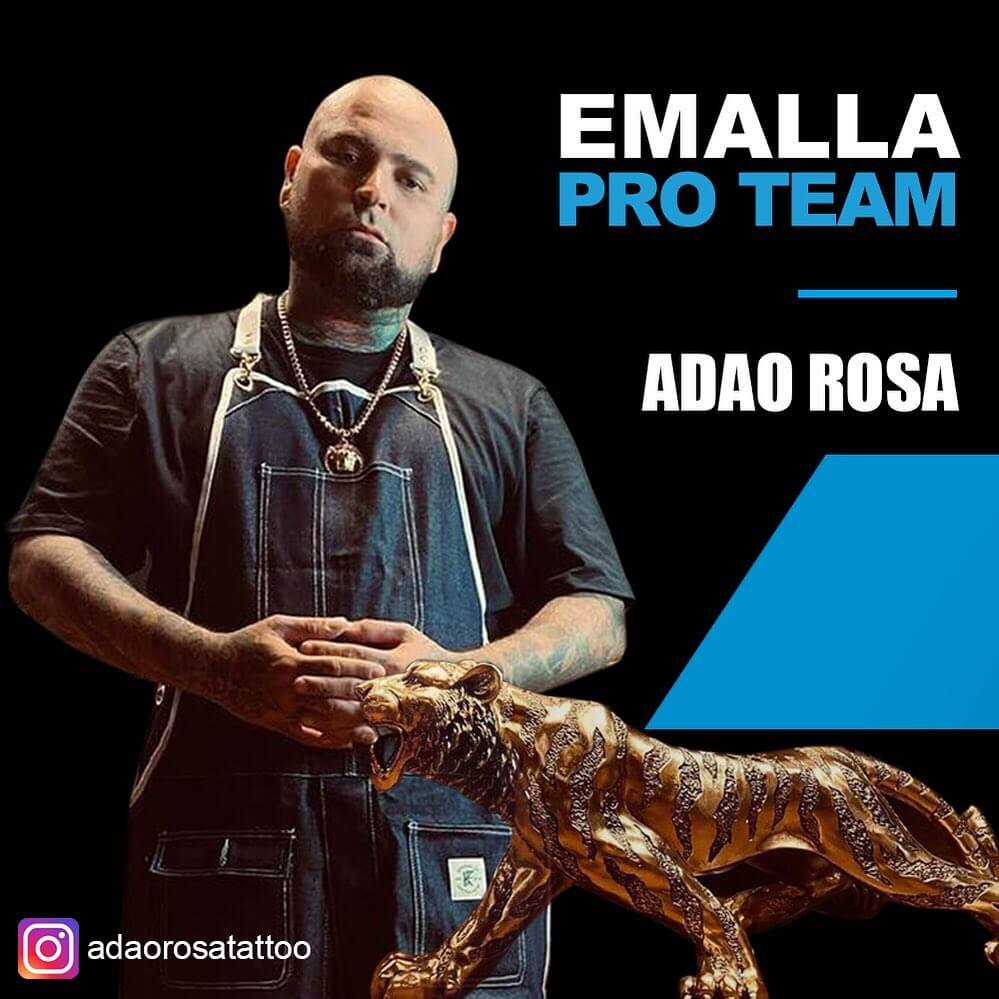 EMALLA pro team artist Adao Rosa from Brazil