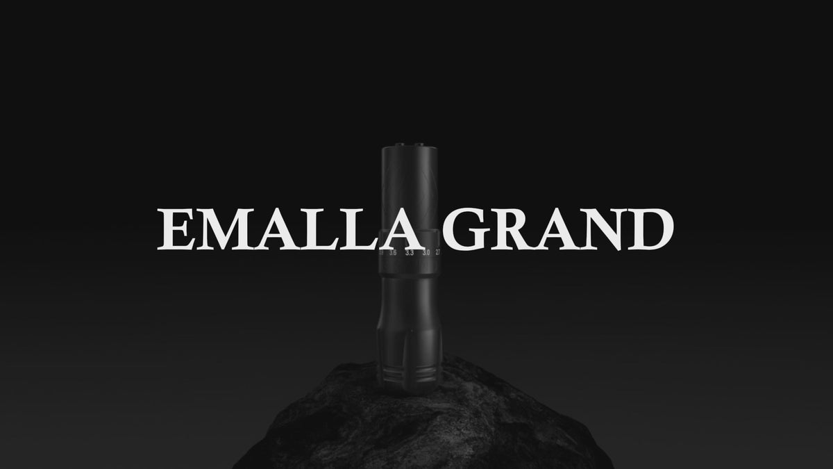 EMALLA GRAND Wireless Tattoo Pen Machine (Black)