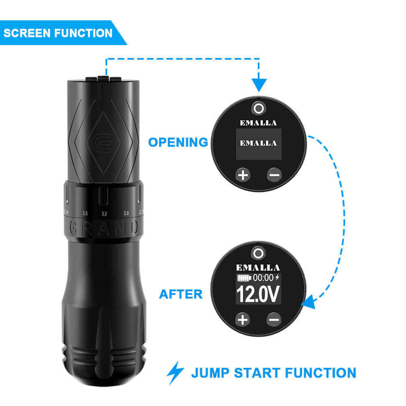 EMALLA GRAND Wireless Tattoo Pen Machine