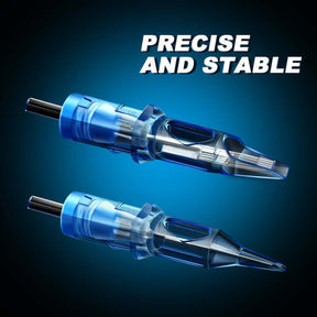 Precise and stable EMALLA ELIOT Tattoo Cartridge Needles Magnum with details of needle bodies